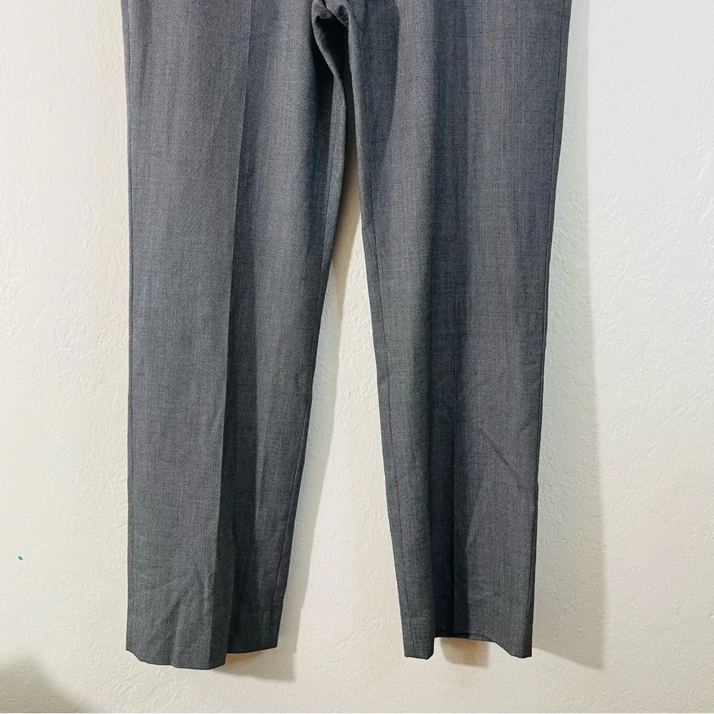Banana Republic 100% Wool High Rise Dress Pants Men Size 34 Black/White Pockets